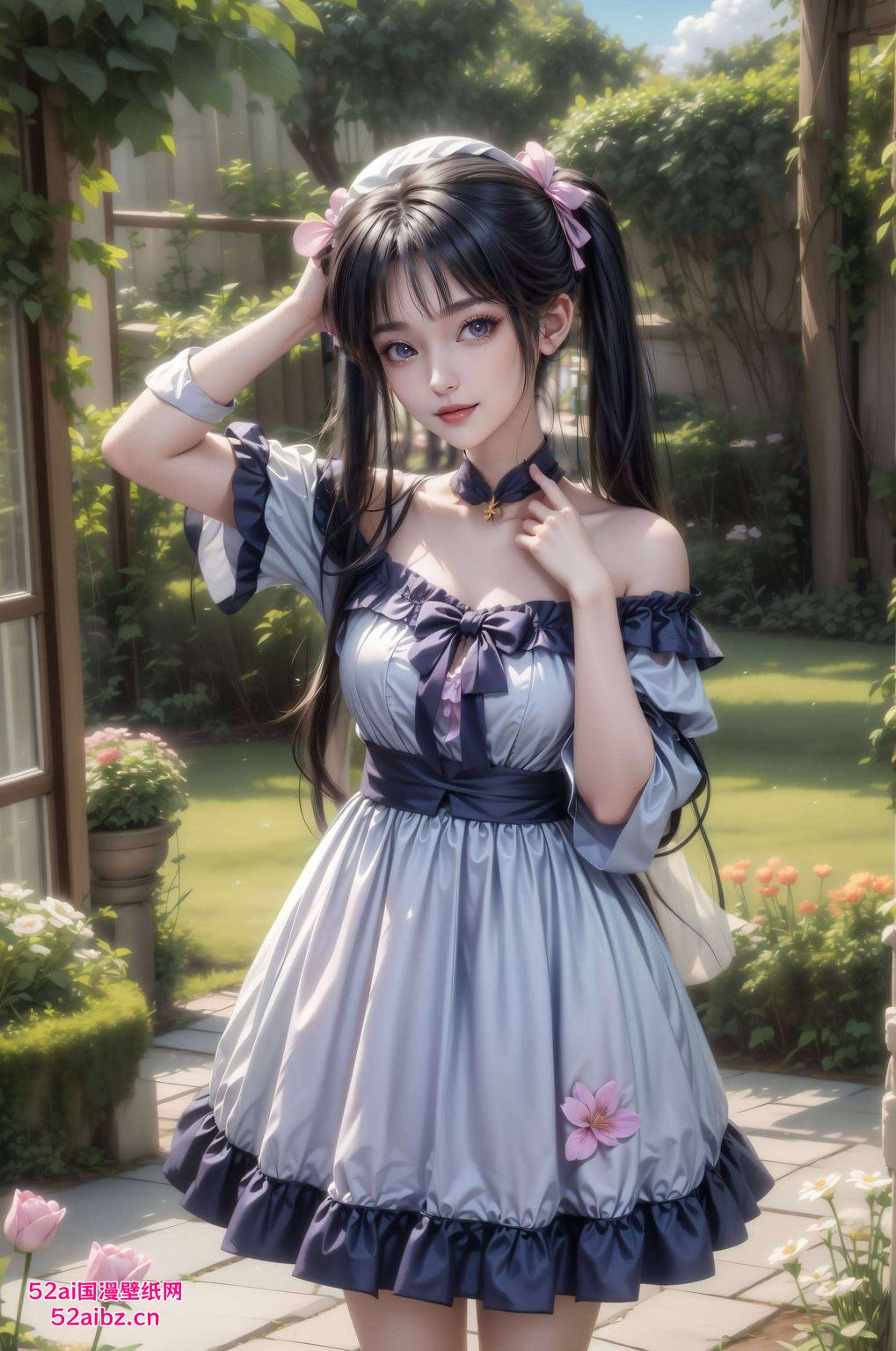 碧瑶全身壁纸可爱AI素材