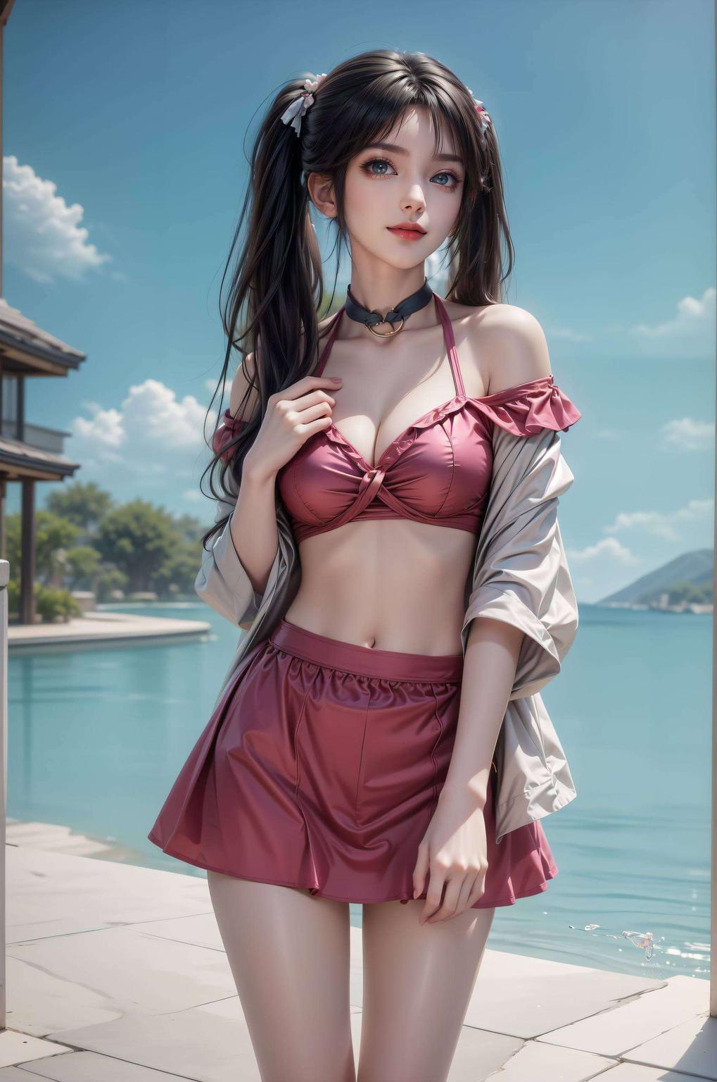 尽显少女风情粉色梦幻中