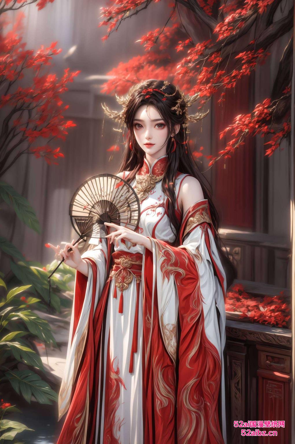 火灵儿舞动在火桑林间每处细节都让人心动