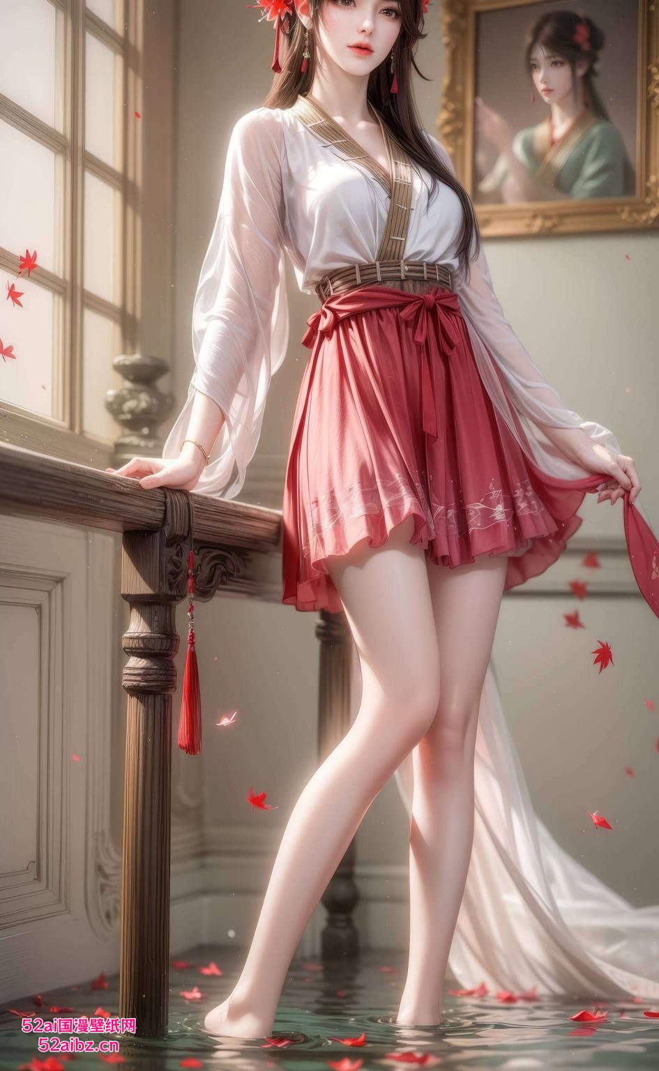 让你的电脑瞬间变身艺术画廊今天给大家带来一款超美的电脑壁纸——火灵儿手机壁纸原版！这款ins风护眼壁纸
