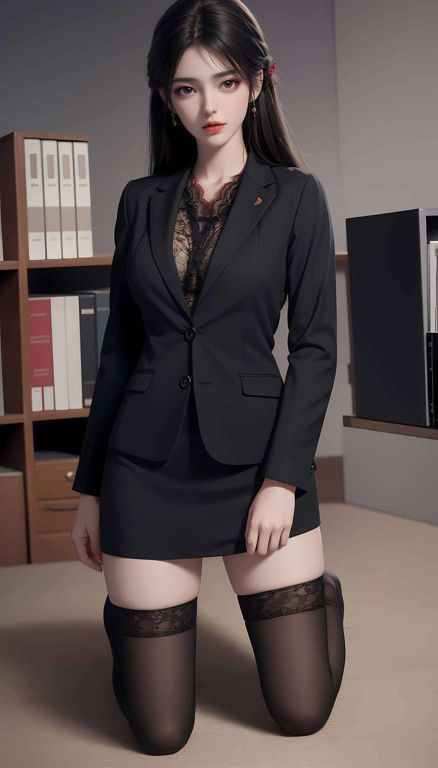 灵动如画！细腻线条勾勒出完美身姿为你的电脑桌面注入活力！