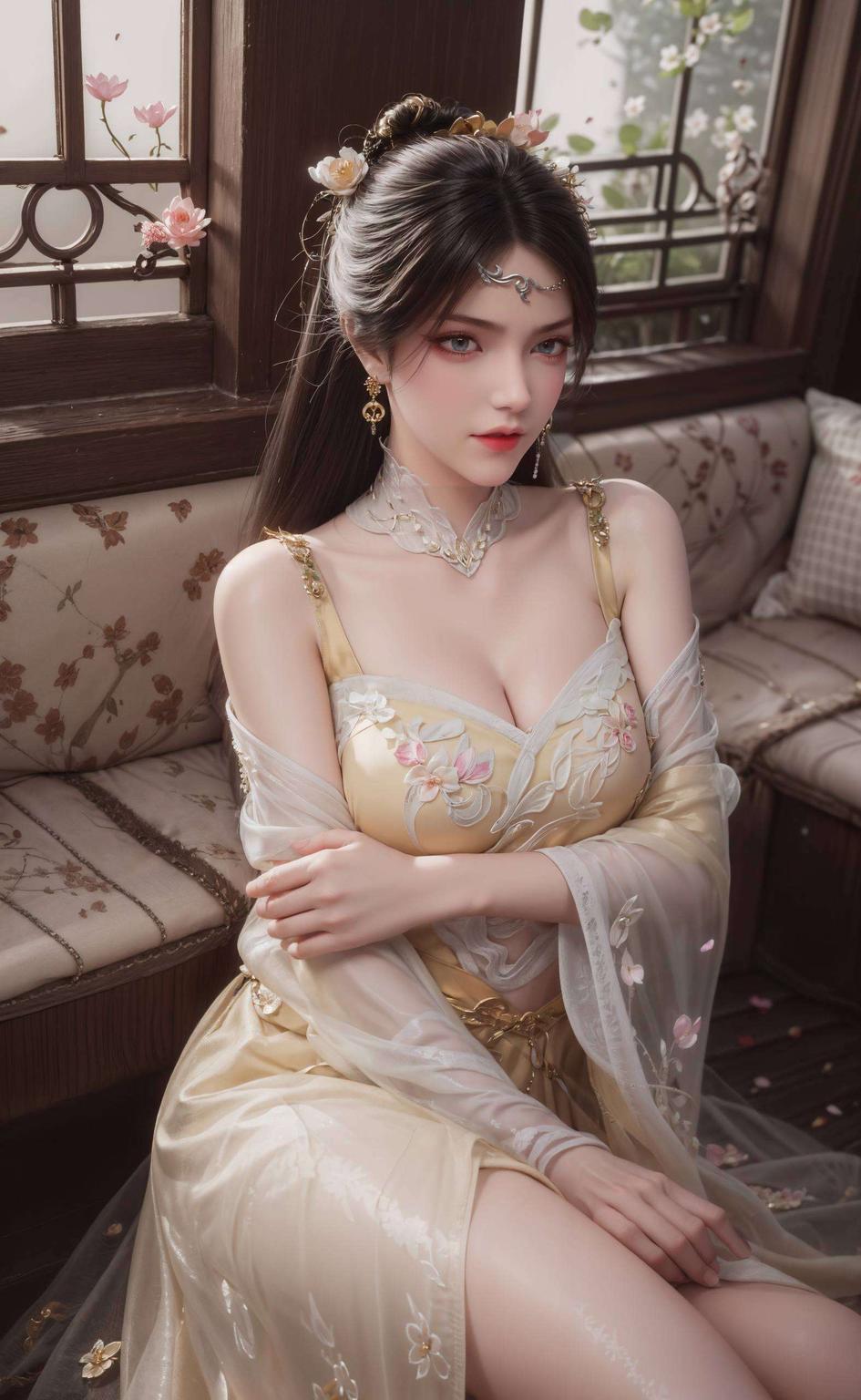 大家好！今天给大家带来一组超美的素衣金瓶儿图片壁纸让你平板瞬间变身文艺风！快来看看这些免费壁纸秀