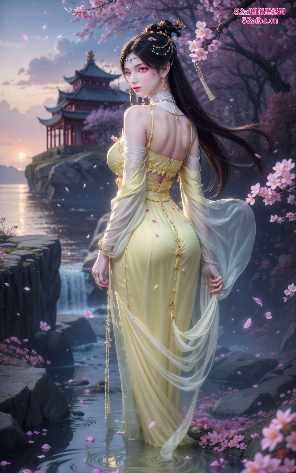 让你每天都沉浸在小确幸中金瓶儿这款AI绘画壁纸
