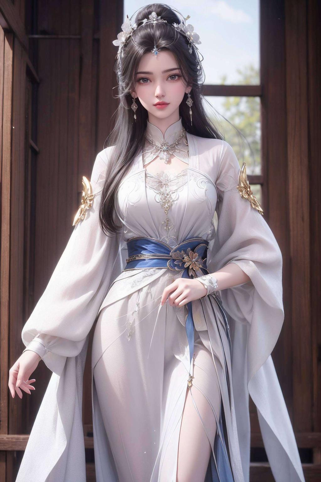 高清唯美主角是我们AI国漫女神李慕婉！原图壁纸
