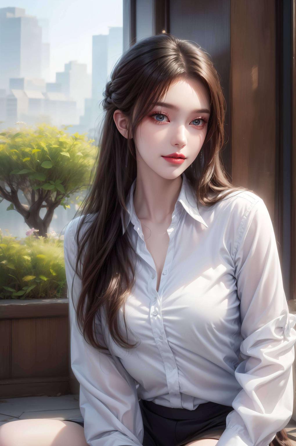 带你进入她的动漫世界梦幻的色彩