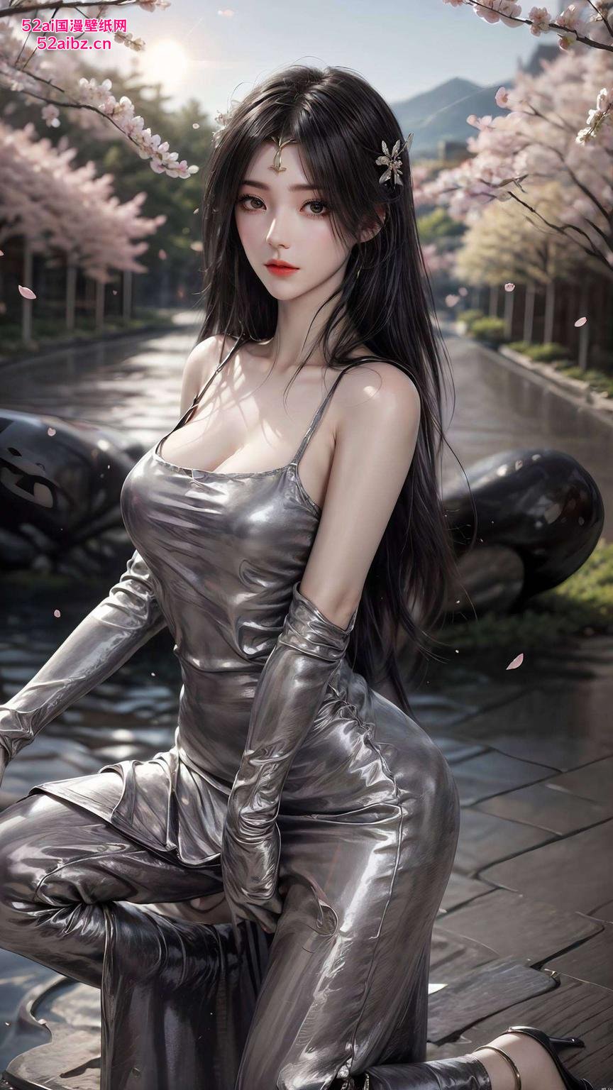 这款壁纸今天给大家带来一款超美的二次元女生壁纸
