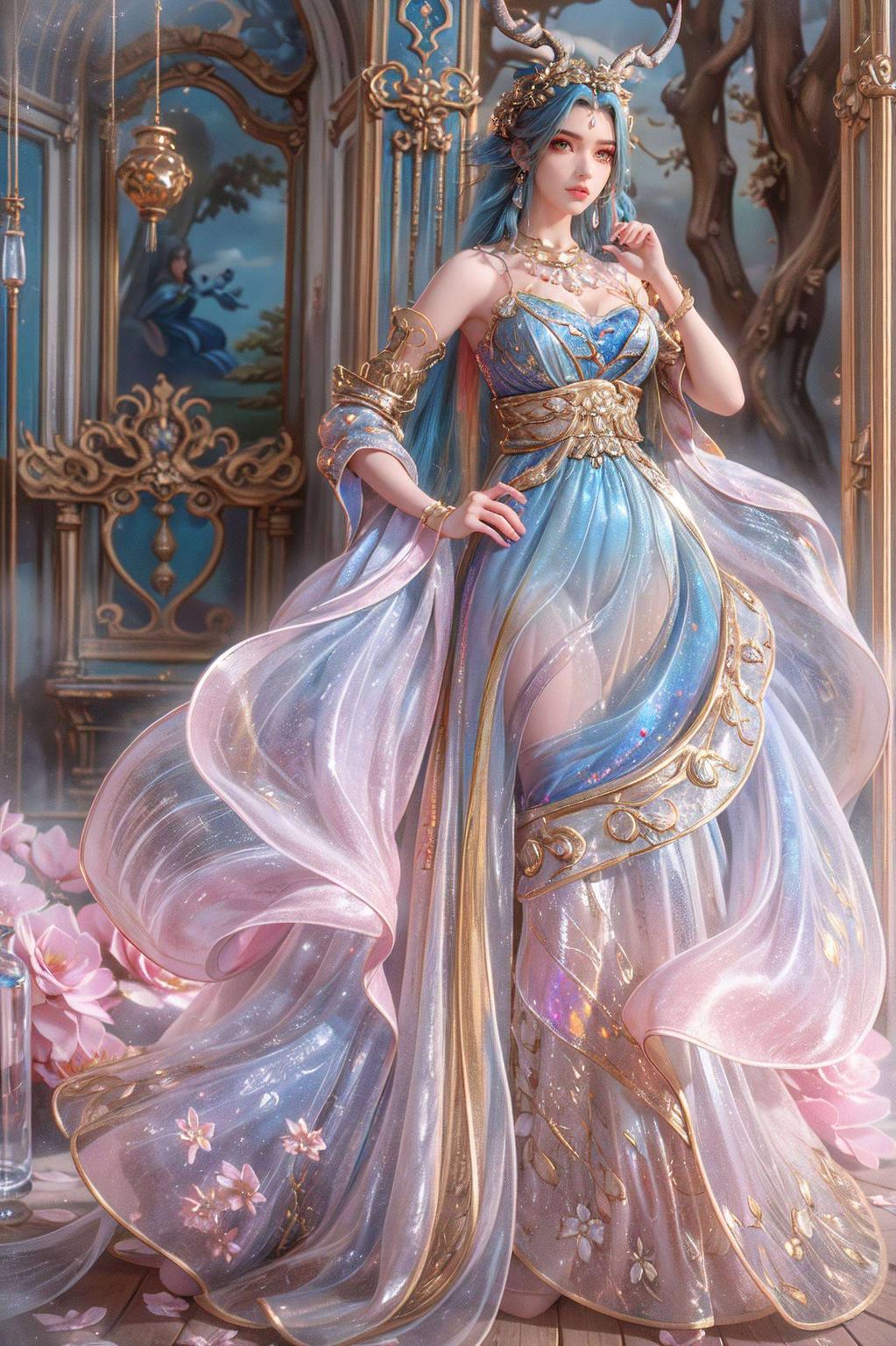 这款龙女变身动态壁纸点亮手机屏幕！
