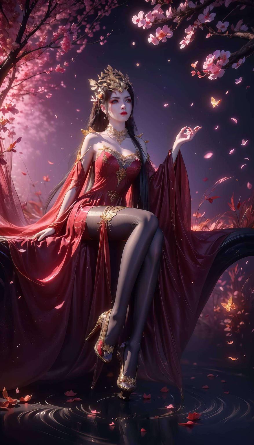 “嘿今天给大家带来一款超美的美杜莎手绘高清壁纸