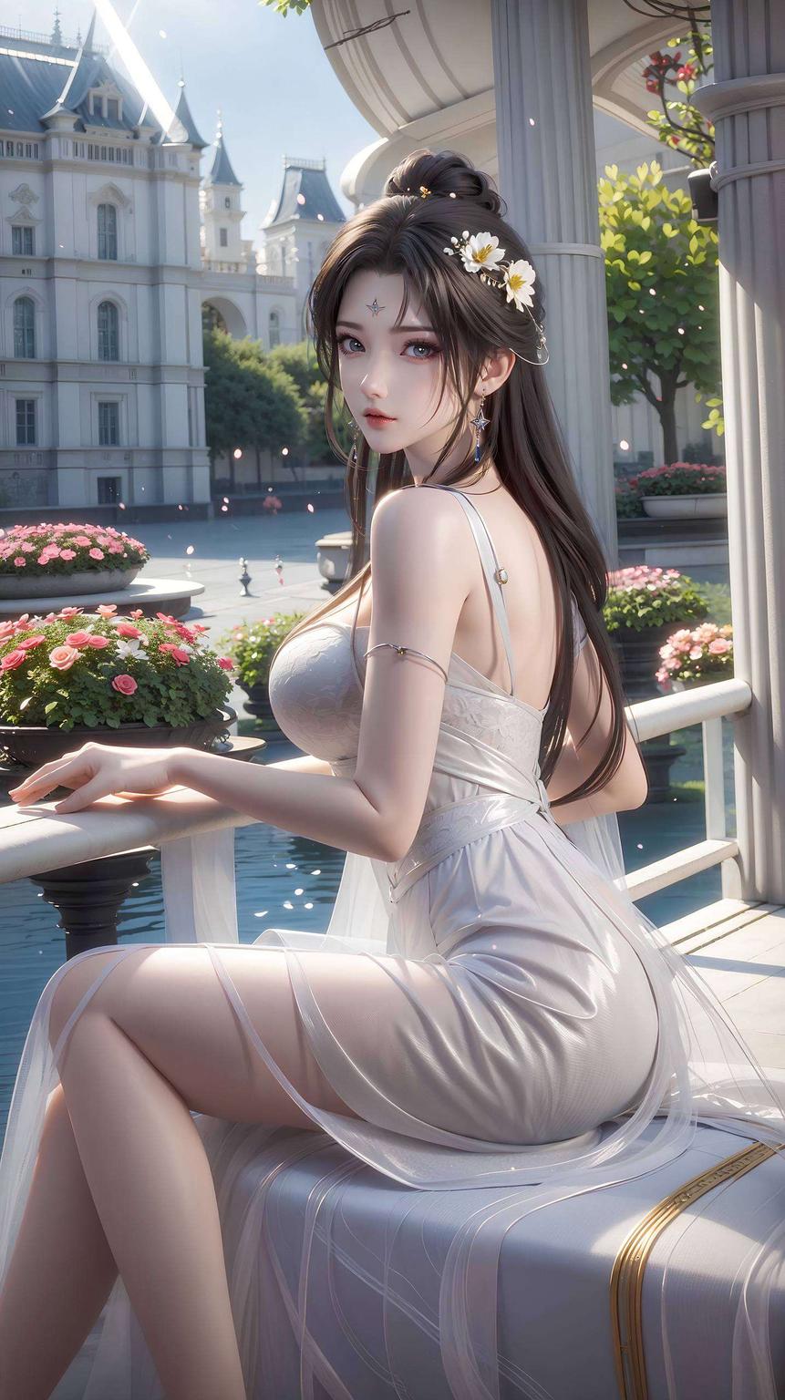 每一帧都让人心动映出动漫女主的柔美伤感