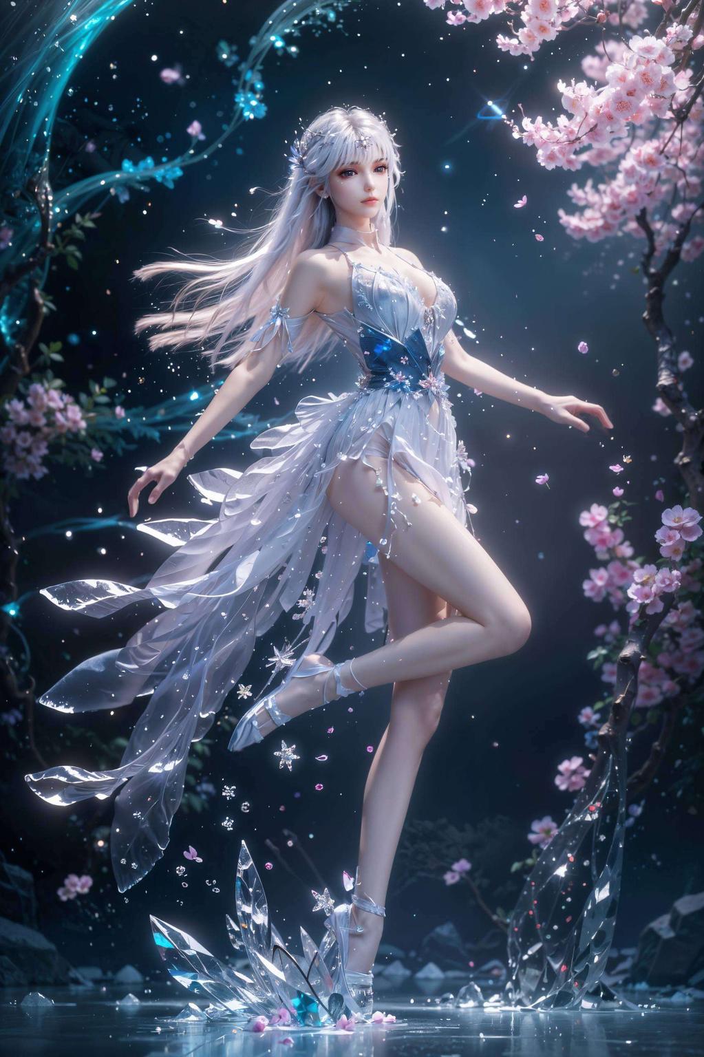 保证让你眼前一亮！🌟圣采儿优雅身姿完美呈现！#圣采儿全身高清壁纸#
