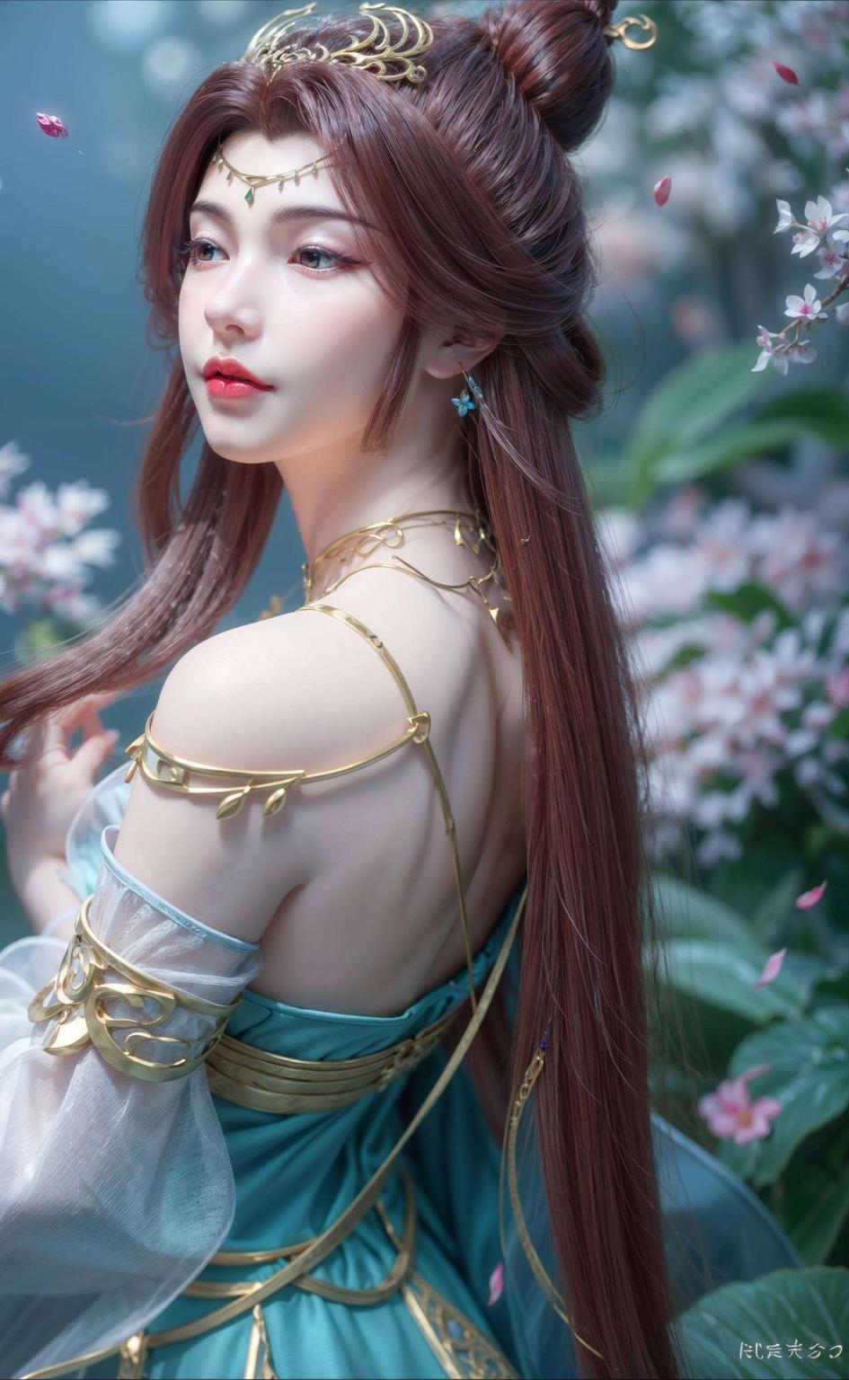 锁屏壁纸美如画国漫女神苏灵韵