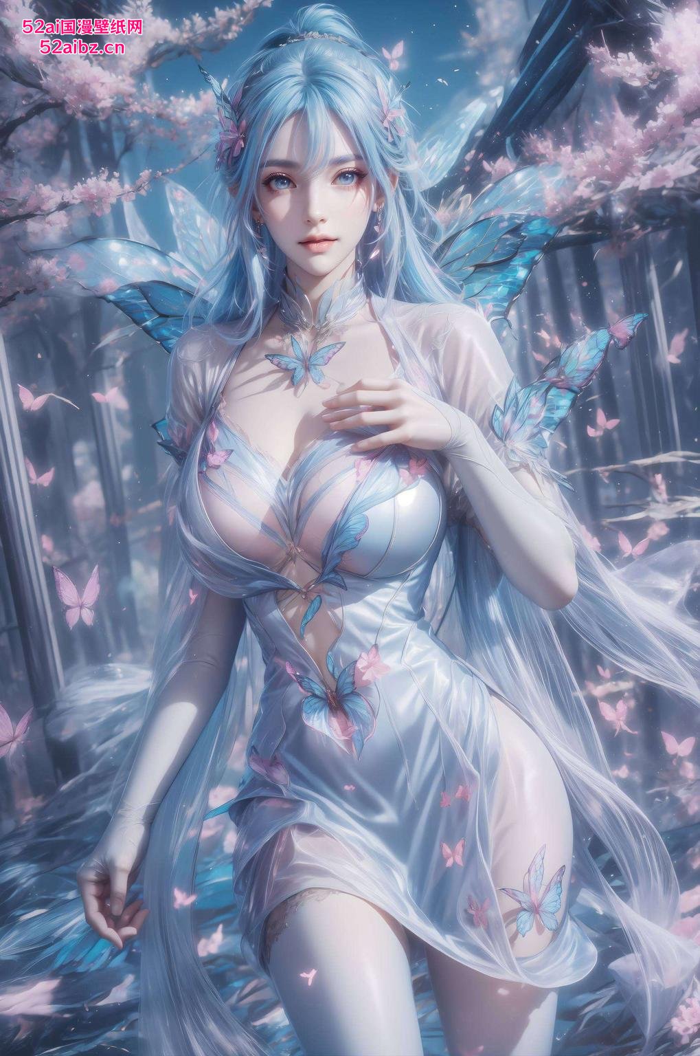 飘逸长发高清画质