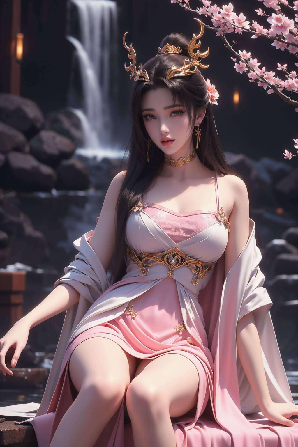 画面中壁纸背景幽深梦境