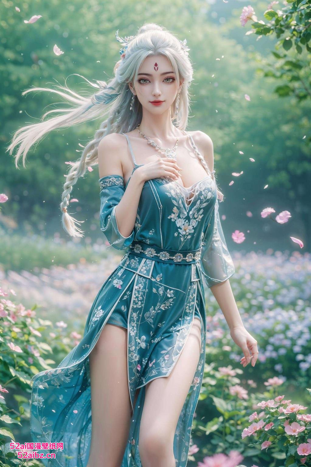 锁屏尽显唯美风小白仙姿