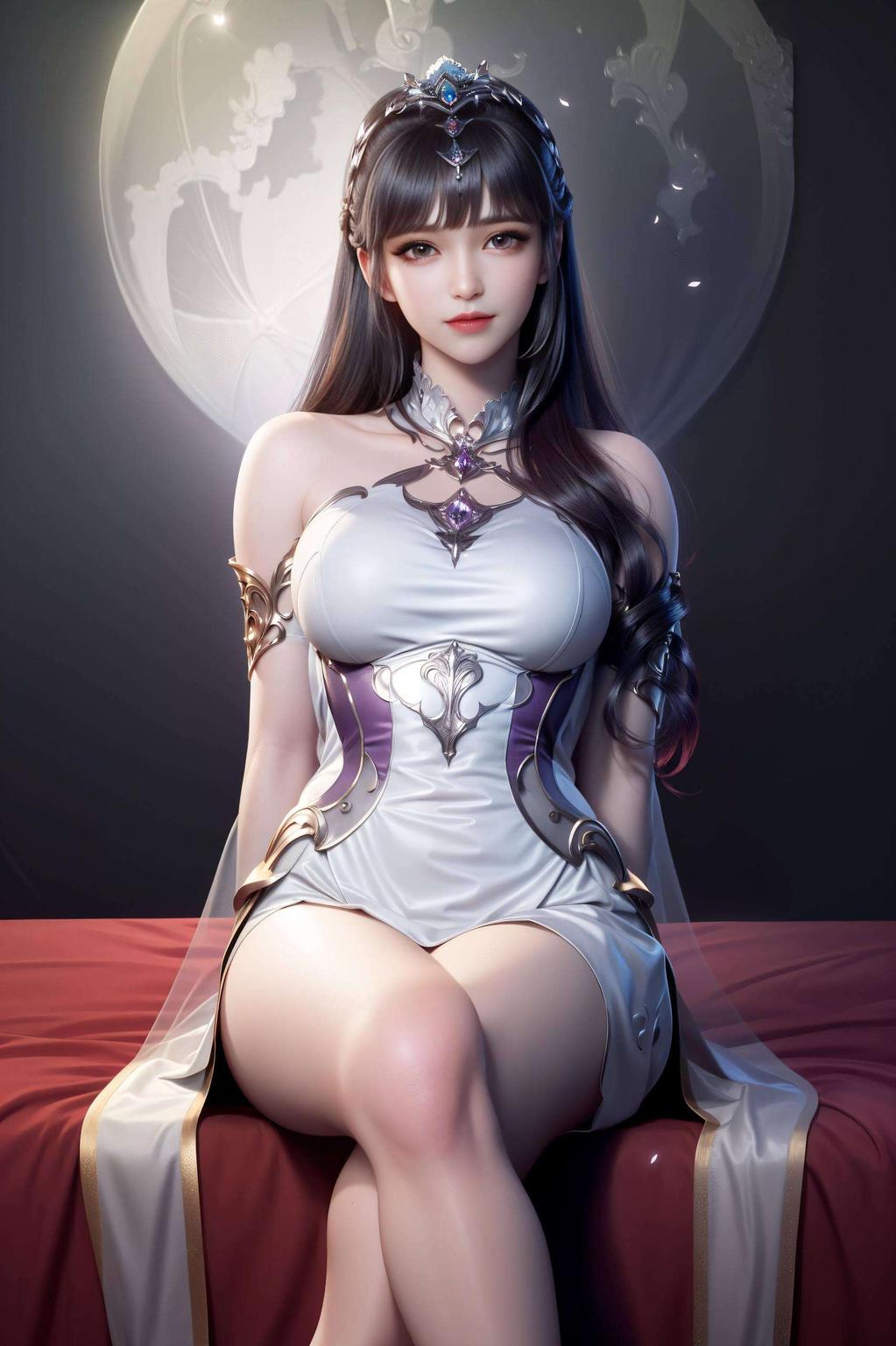 高清壁纸尽显东方韵味小舞轻摇翠扇