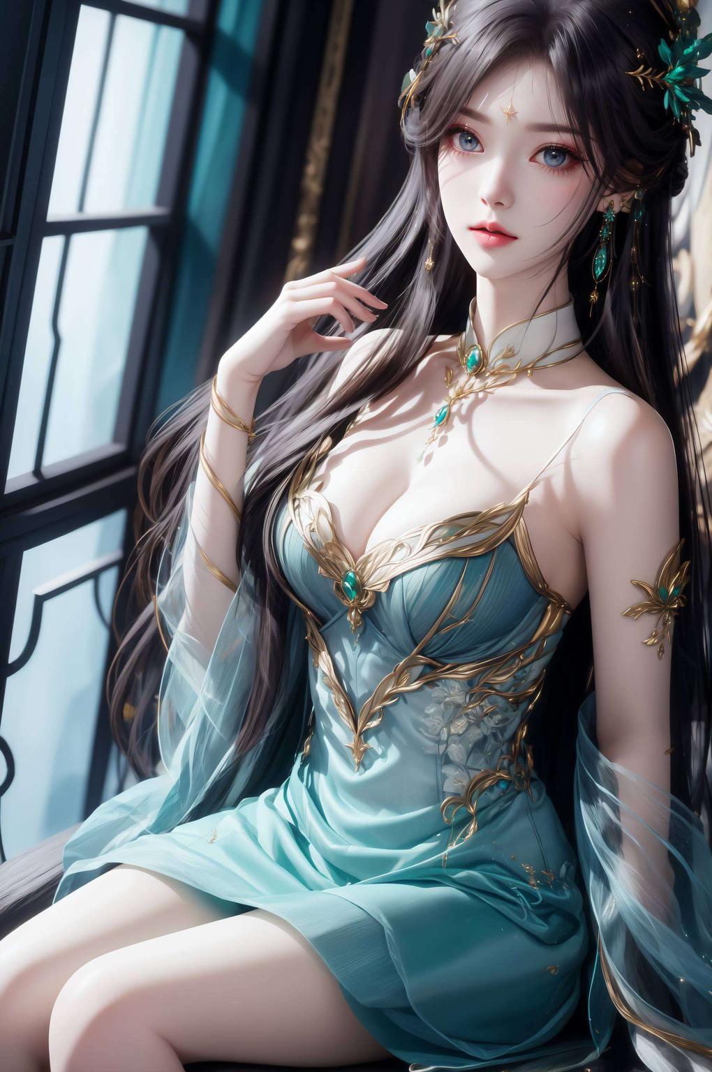 看这里！萧薰儿的美图壁纸来啦！清新的画风感受那份独特的魅力！