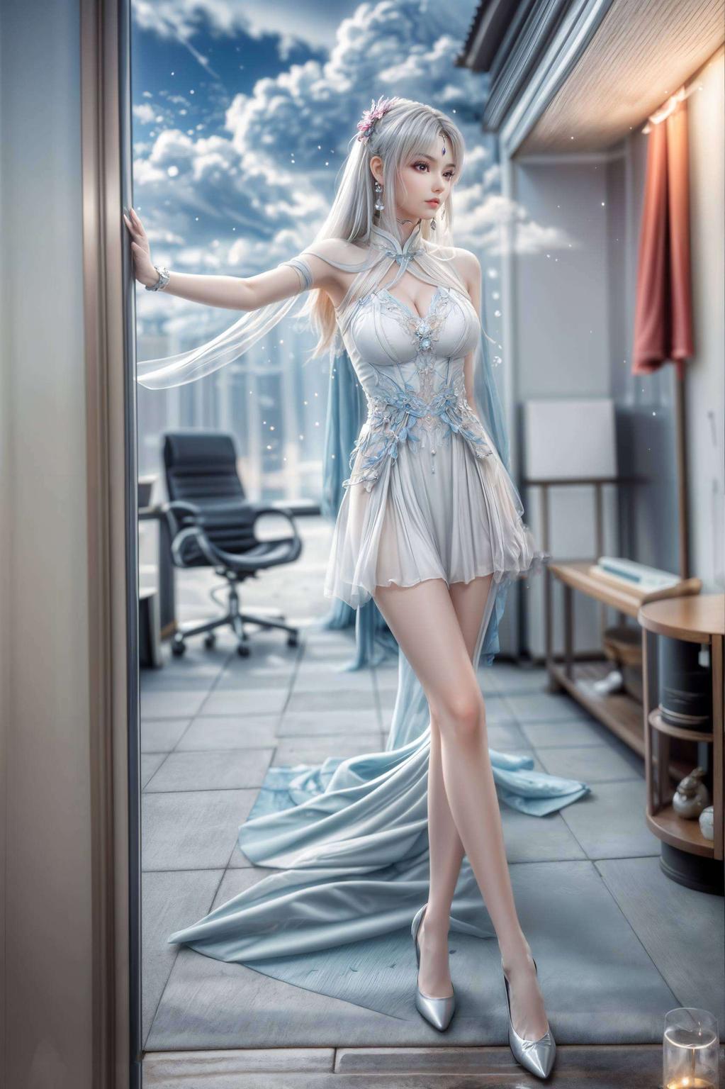 以手机小医仙为主题让你的电脑桌面瞬间焕发活力！高清画质