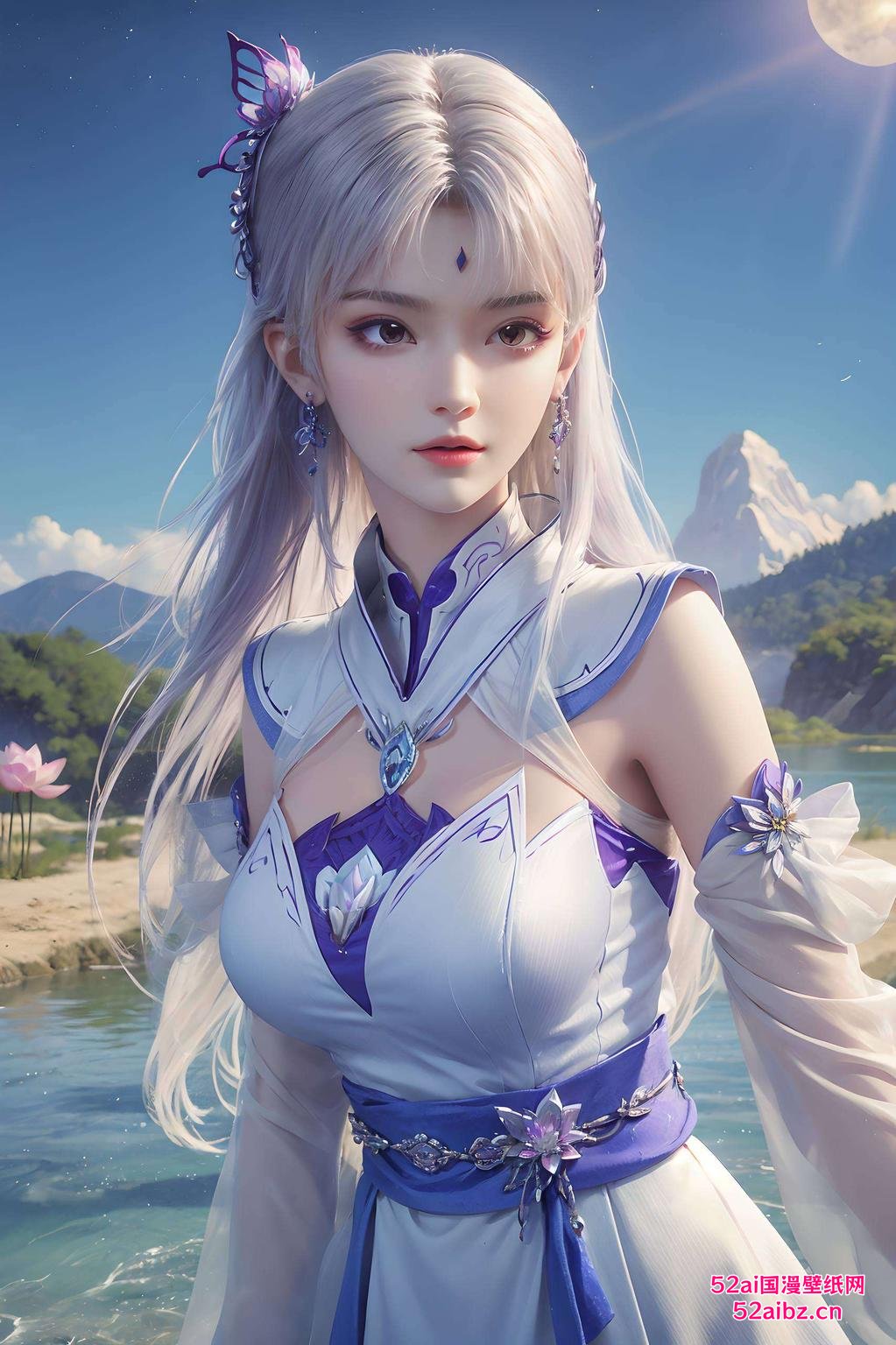 高清画质让你仿佛能感受到她的呼吸绝对是桌面上的视觉盛宴！