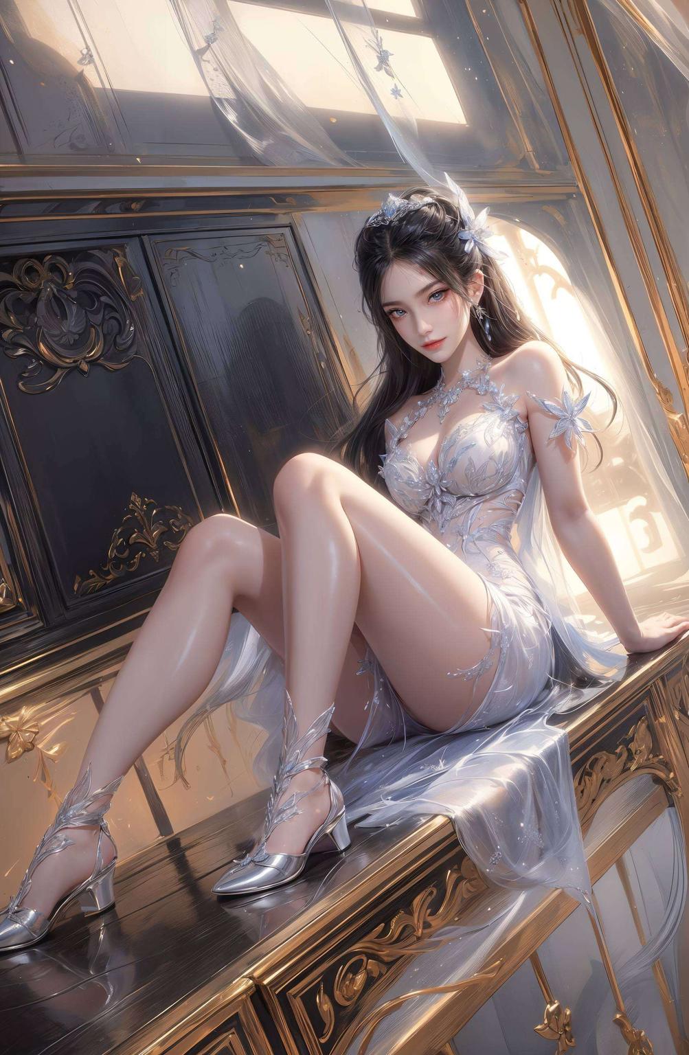 每一笔都勾勒出她的妖娆与神秘简直是唯美安卓手机的绝配！看这细节