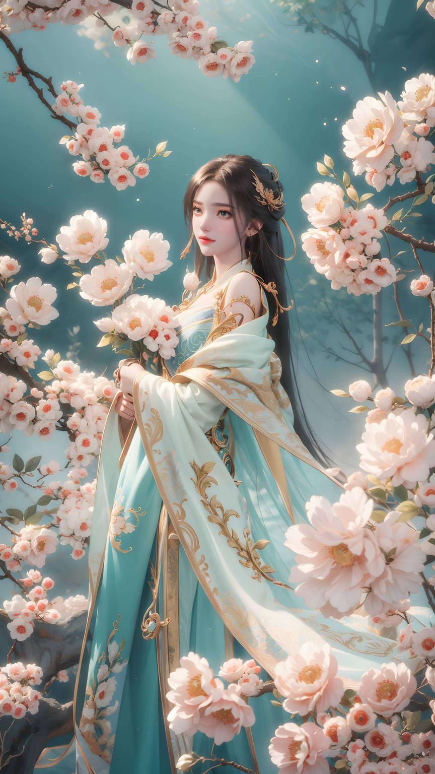 迷人的眼神细腻的线条
