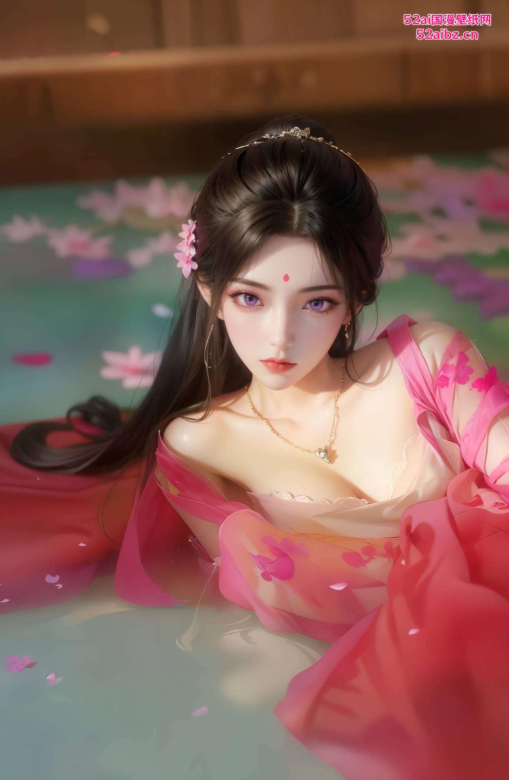 将月婵的全身高清美图完美融入Win10界面让你电脑桌面瞬间变身星河幻境！