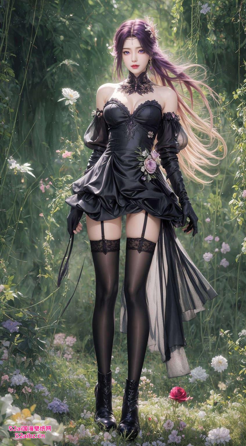 画面中唯美动人