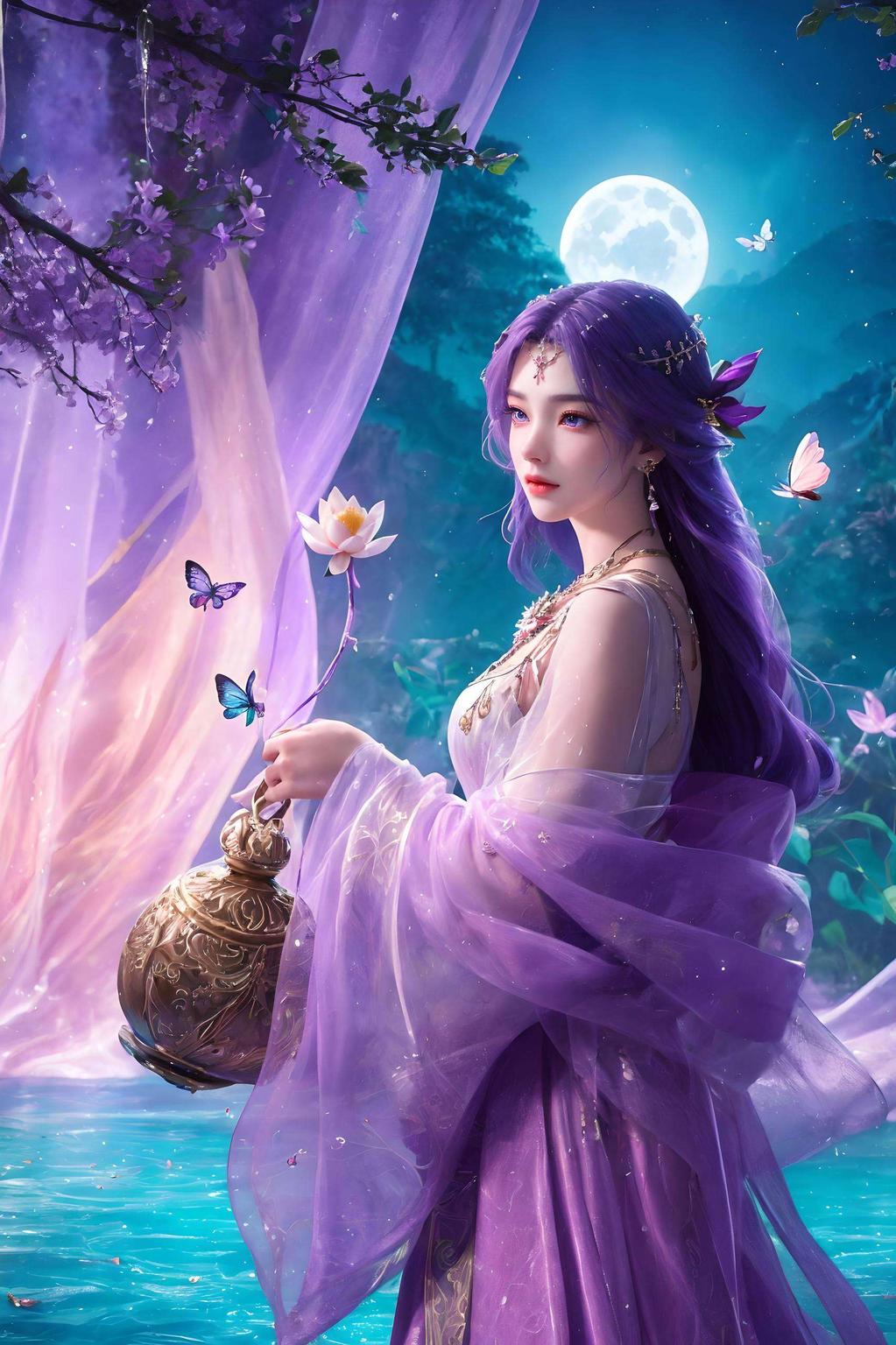 这古风壁纸美得让人心醉壁纸中的苹果元素