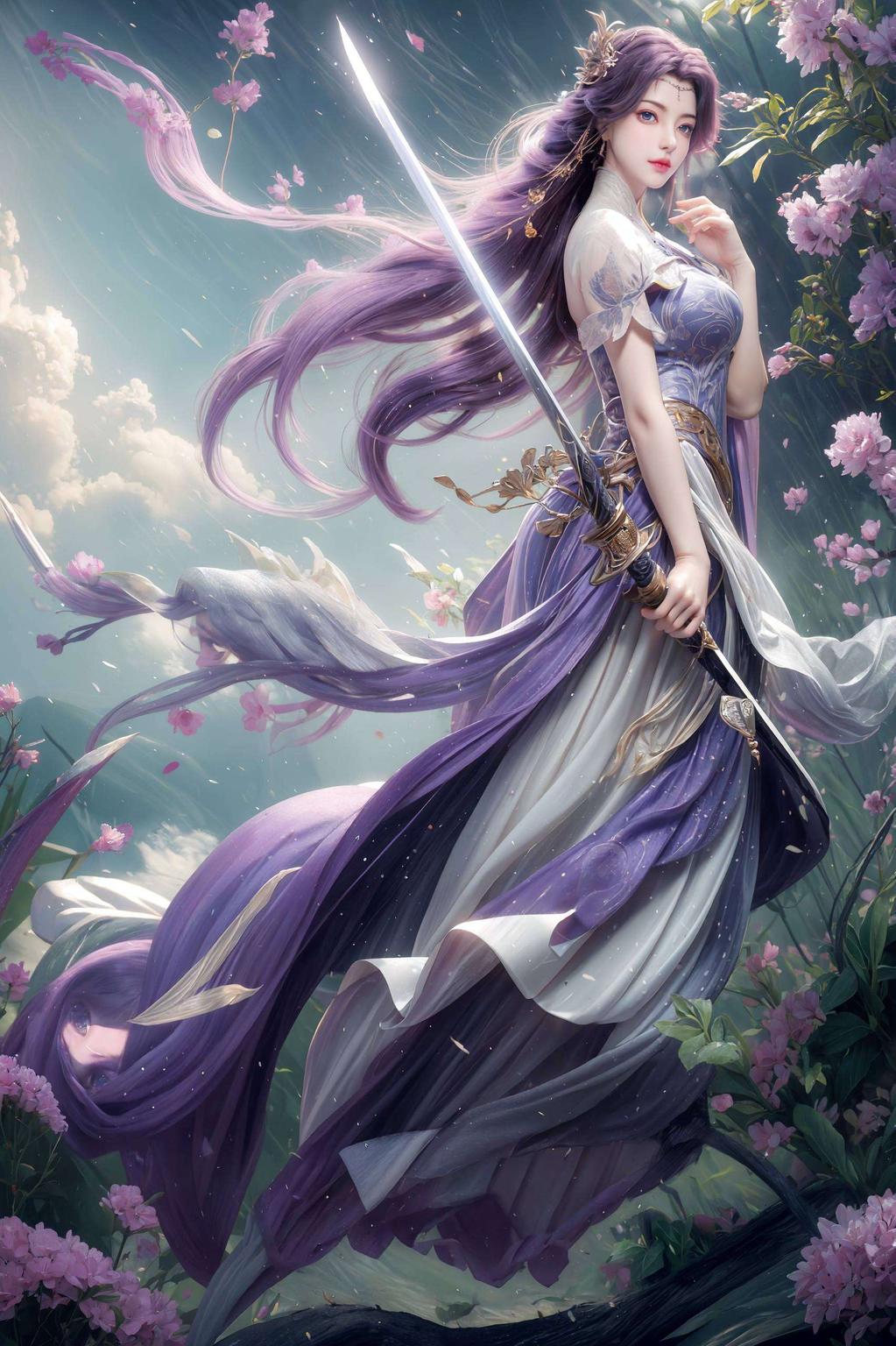 云曦绝美壁纸图清新甜美