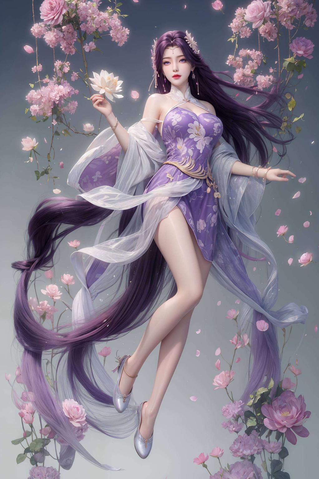 石昊云曦擦肩而过粉色完美像素