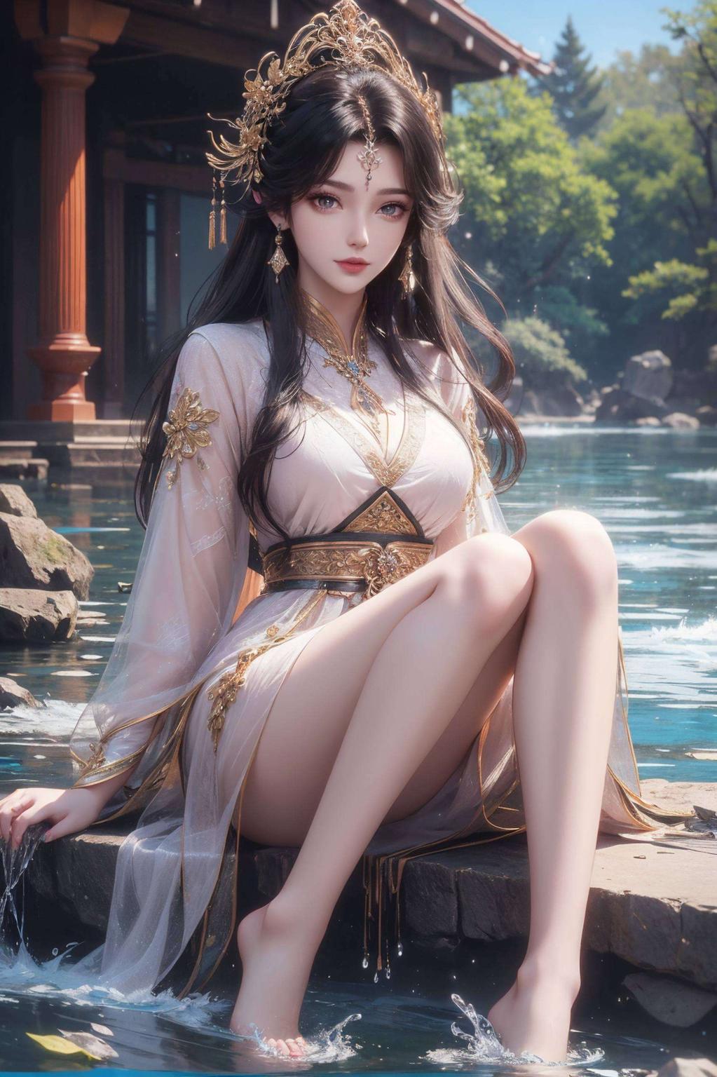 周紫虹最新壁纸粉色梦幻