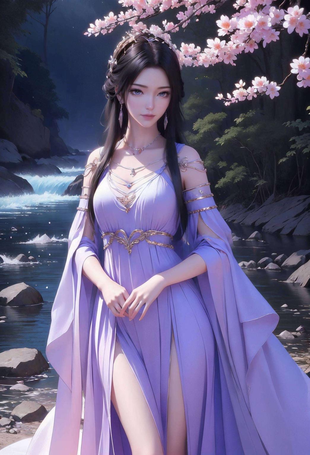 无双壁纸紫灵高清护眼