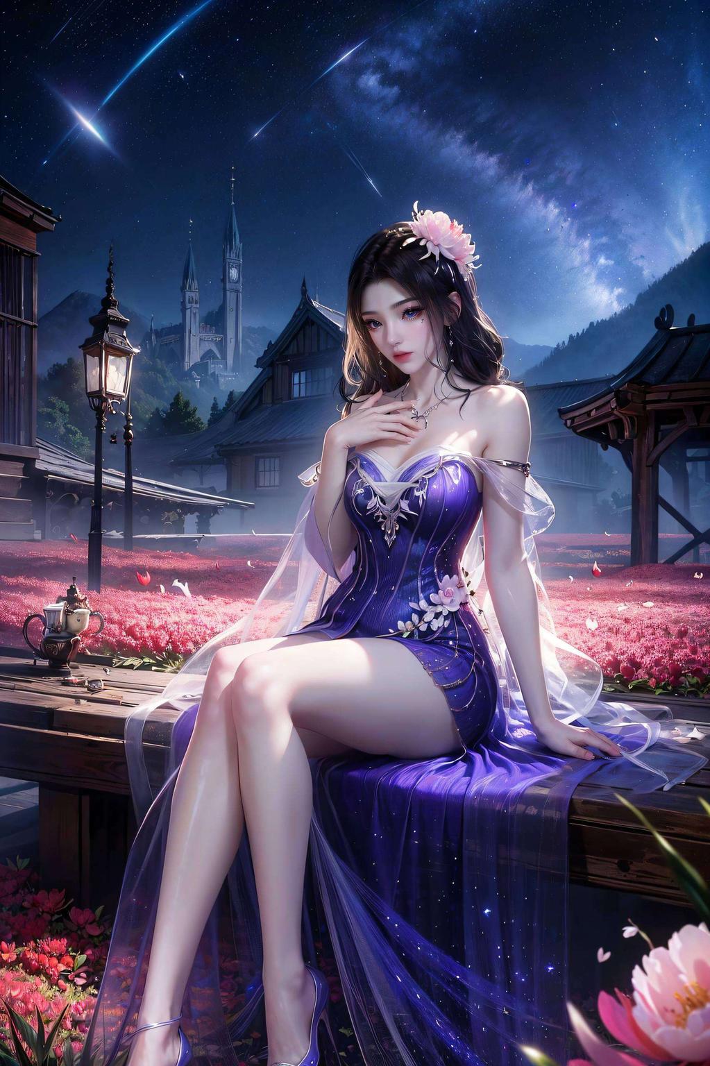 仿佛散发着淡淡的魔法光芒今天给大家带来一款超高品质的紫灵电脑壁纸